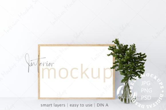 Download Minimalist Frame Mockup, Interior Mockup - Minimal Collection