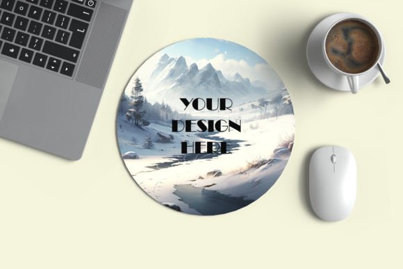 Download Round Mouse Pad Mockup Showcase - Showcase Collection